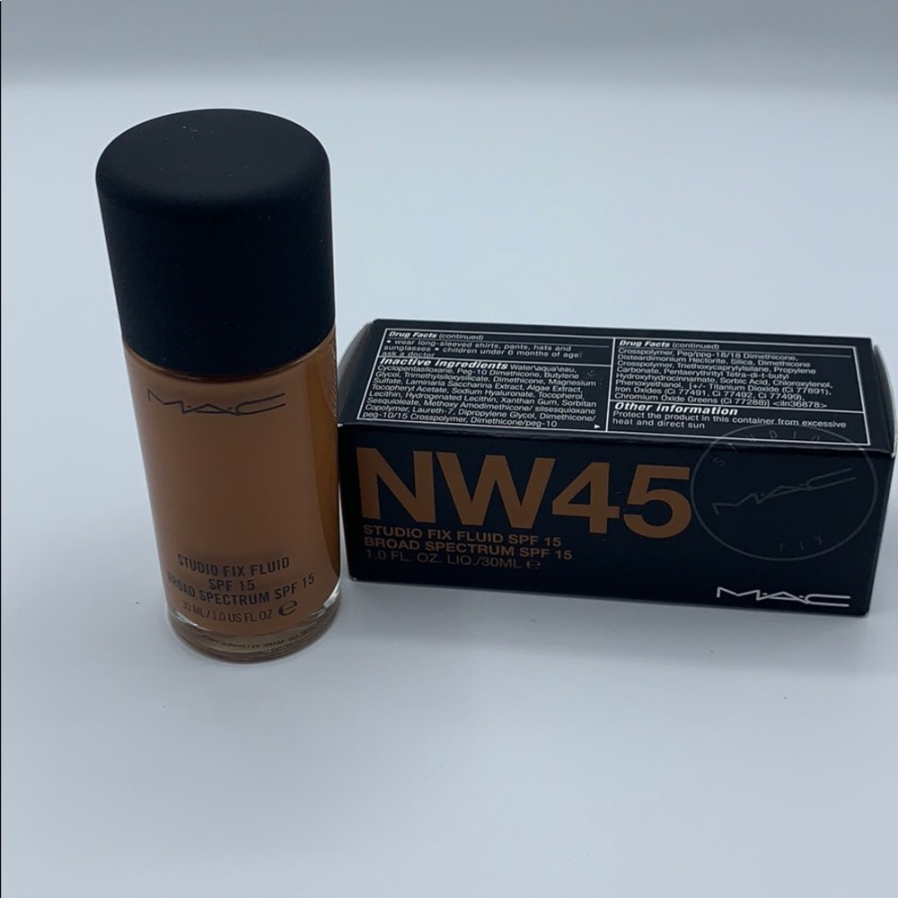MAC  NW45 Studio Fix fluid SPF 15